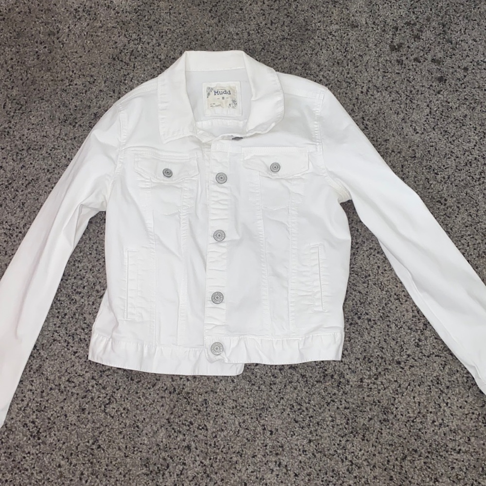 White Jean Jacket